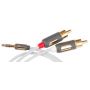 Межблочный кабель Supra MP-Cable MINI PLUG-2RCA 1м